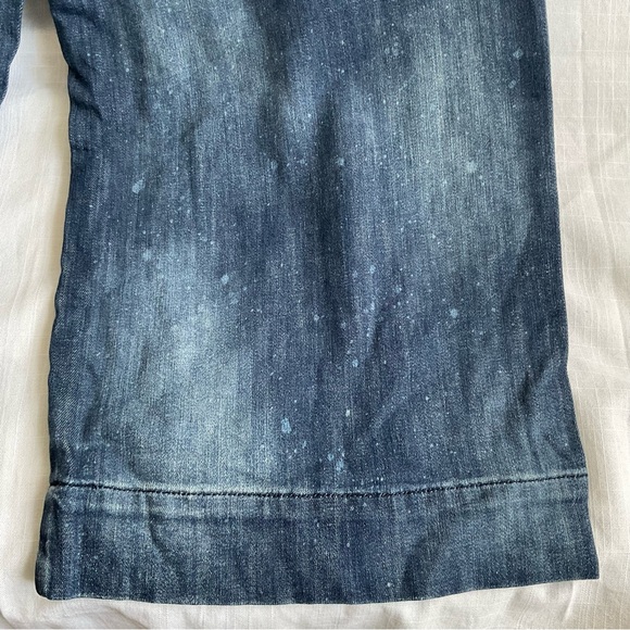 NWT Pilcro by Anthropologie | Distressed Cropped Wide-Leg Jeans | Size 18W - Picture 5 of 9